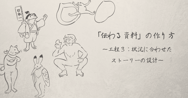 「伝わる資料」の作り方〜工程３：状況に合わせたストーリー設計